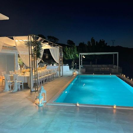Eva Villas West With Infinity Pool & And Panoramic Sea View Jeráni Haníon Kültér fotó