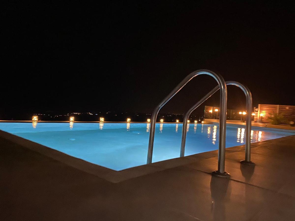 Eva Villas West With Infinity Pool & And Panoramic Sea View Jeráni Haníon Kültér fotó